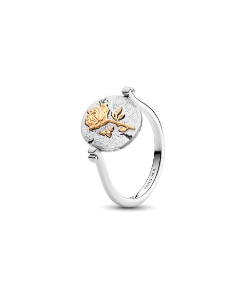 Pandora Talisman Rose Reversible Medallion Joia Anel Mulher 164811C00