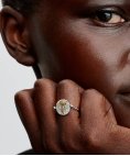 Pandora Talisman Rose Reversible Medallion Joia Anel Mulher 164811C00