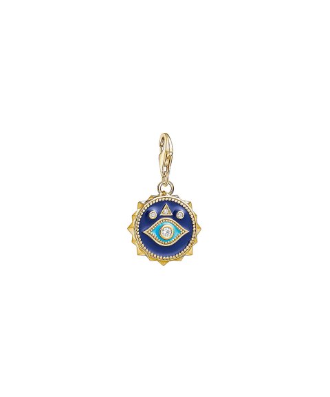 Thomas Sabo Blue Nazar Eye Joia Charm Mulher 1663-565-32