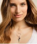 Thomas Sabo Black Stone Joia Charm Mulher 1669-643-11 Thomas Sabo Black Stone Joia Charm Mulher 1669-643-11