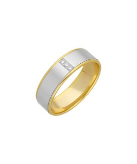 Pereirinha Emoção Joia Anel Aliança Ouro 19.2K e Diamantes Mulher 16733GAD