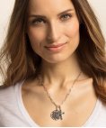 Thomas Sabo Ethnic Cross Turquoise Joia Charm Mulher 1677-878-17 Thomas Sabo Ethnic Cross Turquoise Joia Charm Mulher 1677-878-17
