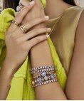 Pandora Shine Exotic Stones and Stripes Joia Anel Mulher 168052CZ