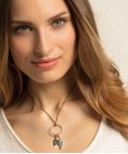 Thomas Sabo Heart Turquoise Stone Joia Charm Mulher 1684-878-17 Thomas Sabo Heart Turquoise Stone Joia Charm Mulher 1684-878-17