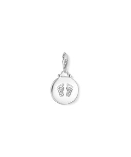 Thomas Sabo Disc Baby Footprint Joia Charm Mulher 1692-051-14