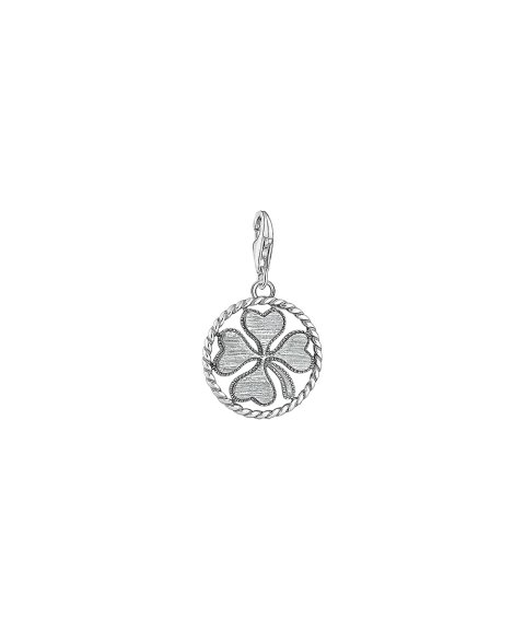 Thomas Sabo Disc Cloverleaf Joia Charm Mulher 1759-637-21 Thomas Sabo Disc Cloverleaf Joia Charm Mulher 1759-637-21