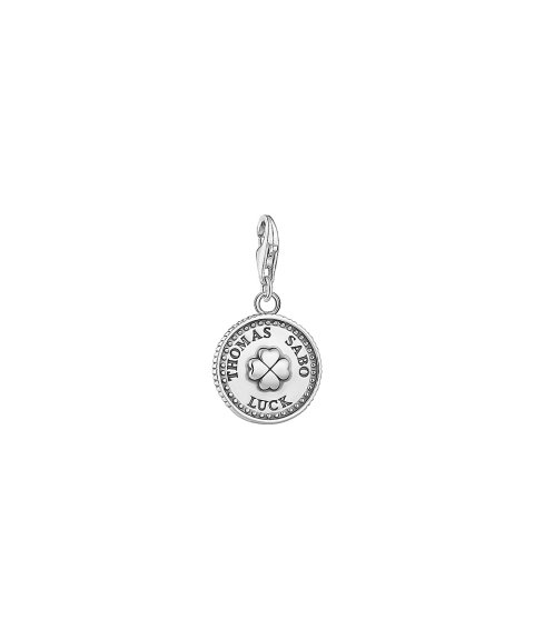 Thomas Sabo Disc Cloverleaf Joia Charm Mulher 1772-637-21 Thomas Sabo Disc Cloverleaf Joia Charm Mulher 1772-637-21