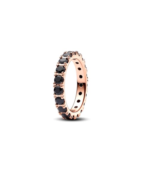 Pandora Sparkling Row Eternity Joia Anel Mulher 180050C02