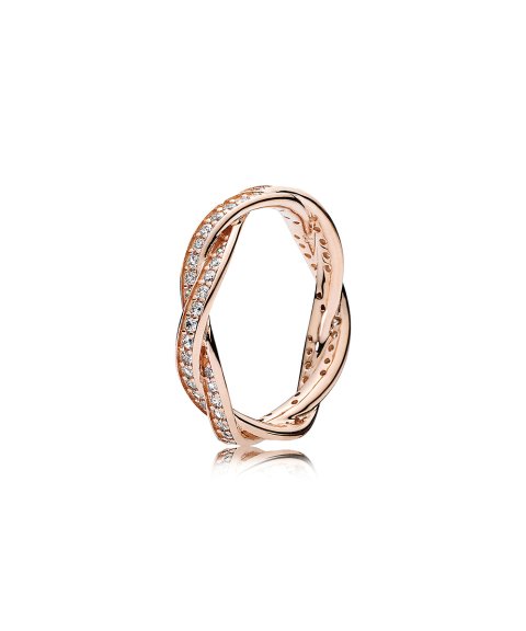 Pandora Rose Twist of Fate Joia Anel Mulher 180892CZ