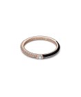 Pandora ME Pavé and Black Dual Joia Anel Mulher 182528C01 Pandora ME Pavé and Black Dual Joia Anel Mulher 182528C01