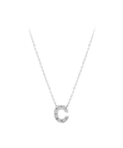Pereirinha Letra C Joia Colar Mulher 182CL00284C Pereirinha Letra C Joia Colar Mulher 182CL00284C