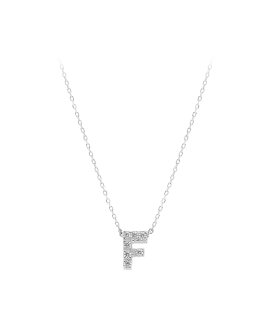 Pereirinha Letra F Joia Colar Mulher 182CL00284F