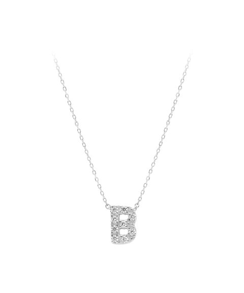 Pereirinha Letra B Joia Colar Mulher 182CL00284b Pereirinha Letra B Joia Colar Mulher 182CL00284b