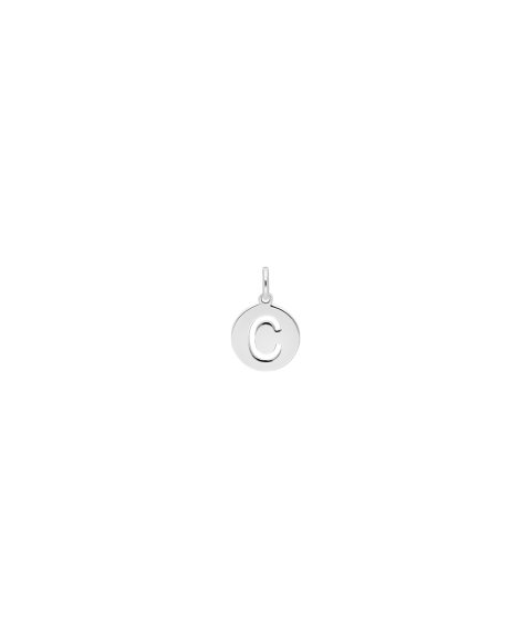 Pereirinha Letra C Joia Pendente Colar Medalha 182MD00043C