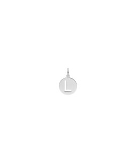Pereirinha Letra L Joia Pendente Colar Medalha Mulher 182MD00043L