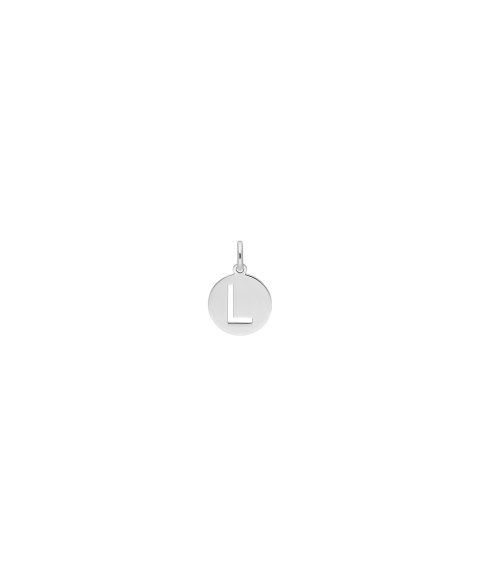 Pereirinha Letra L Joia Pendente Colar Medalha Mulher 182MD00043L