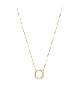 DonaZinda Círculo Joia Colar Ouro 19.2K Mulher 183OCL004