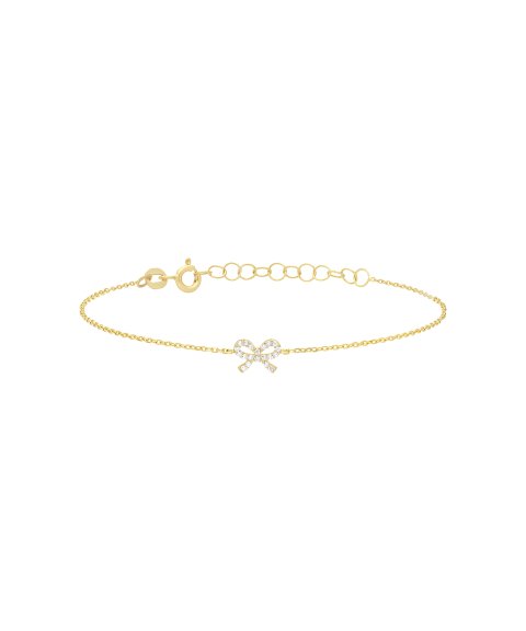 DonaZinda Laço Joia Pulseira Ouro 19.2K Mulher 183OPU011 DonaZinda Laço Joia Pulseira Ouro 19.2K Mulher 183OPU011