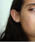 DonaZinda Laurinda Joia Brincos Ouro 19.2K Mulher 183OTTR059