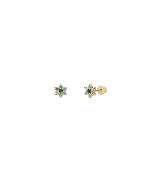 DonaZinda Jardim Joia Brincos Ouro 19.2K 183OTTR063 DonaZinda Jardim Joia Brincos Ouro 19.2K 183OTTR063