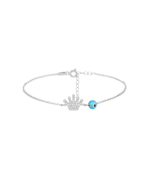 Pereirinha Simbologia Coroa Joia Pulseira Mulher 183PL001205