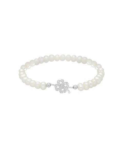 Pereirinha Simbologia Trevo Joia Pulseira Pérolas Mulher 183PL001206 Pereirinha Simbologia Trevo Joia Pulseira Pérolas Mulher 183PL001206