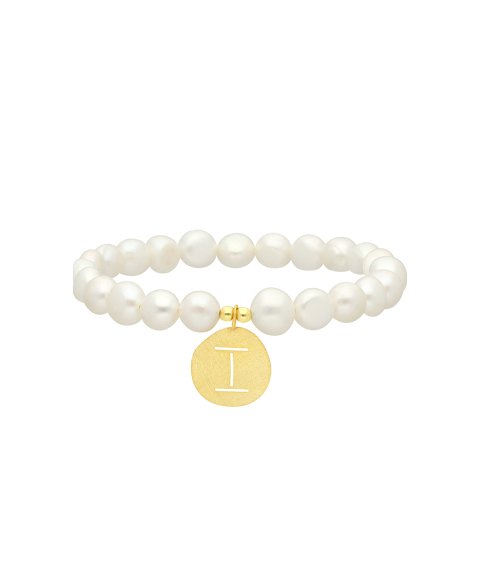 Pereirinha Pérolas Letra I Joia Pulseira Mulher 183PL01101I Pereirinha Pérolas Letra I Joia Pulseira Mulher 183PL01101I