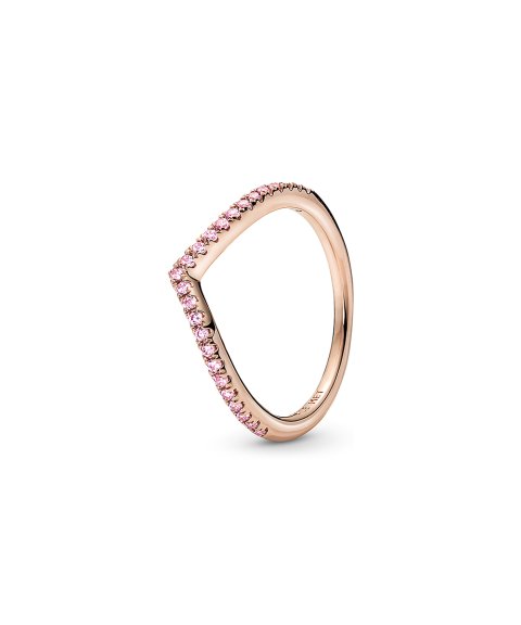 Pandora Rose Timeless Wish Sparkling Pink Joia Anel Mulher 186316C02 Pandora Rose Timeless Wish Sparkling Pink Joia Anel Mulher 186316C02