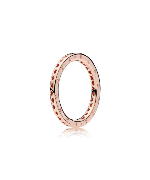 Pandora Rose Signature Hearts Joia Anel Mulher 187133 Pandora Rose Signature Hearts Joia Anel Mulher 187133