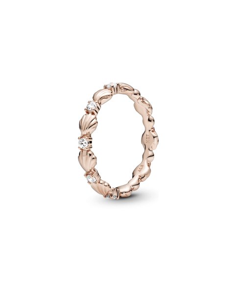 Pandora Rose Sparkling Seashell Joia Anel Mulher 188946C01 Pandora Rose Sparkling Seashell Joia Anel Mulher 188946C01