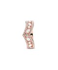 Pandora Rose Sparkling Marquise Double Wishbone Joia Anel Mulher 189095C01