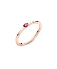 Pandora Rose Red Solitaire Joia Anel Mulher 189259C01