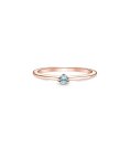 Pandora Rose Light Blue Solitaire Joia Anel Mulher 189259C02