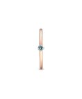 Pandora Rose Light Blue Solitaire Joia Anel Mulher 189259C02
