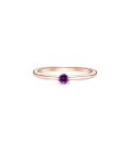 Pandora Rose Purple Solitaire Joia Anel Mulher 189259C06