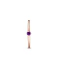 Pandora Rose Purple Solitaire Joia Anel Mulher 189259C06