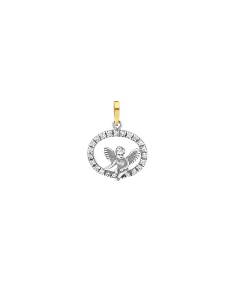 Pereirinha Dona Leonor Joia Pendente Colar Medalha Anjo Mulher 189ME0083 Pereirinha Dona Leonor Joia Pendente Colar Medalha Anjo Mulher 189ME0083