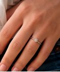 Encantus Solitaire Joia Anel Ouro 18K e Diamante 18KENCAN3280367B