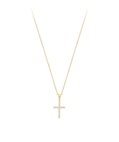 Pereirinha Cruz Joia Colar Ouro 18K e Diamantes Mulher 18KPEO11863957