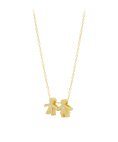 Pereirinha Meu Tesouro - Menino e Menina Joia Colar Ouro 18K e Diamantes Mulher 18KPEOCL118092627OA