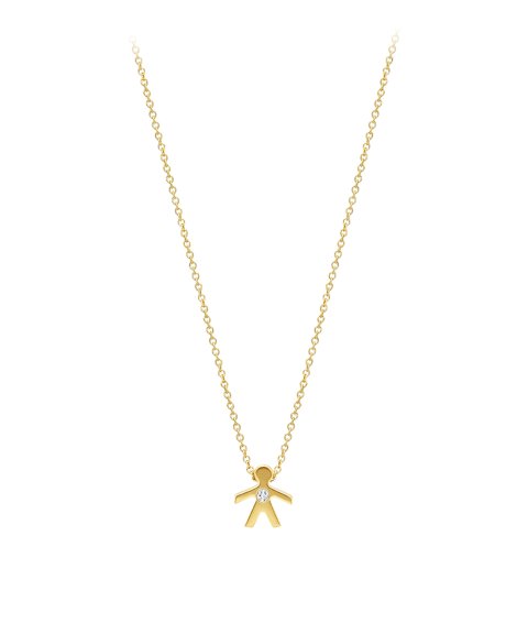 Pereirinha Meu Tesouro - Menino Joia Colar Ouro 18K e Diamante Mulher 18KPEOCL1180926O Pereirinha Meu Tesouro - Menino Joia Colar Ouro 18K e Diamante Mulher 18KPEOCL1180926O