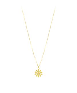 Pereirinha Flor Joia Colar Ouro 18K Mulher 18K_CL0009505