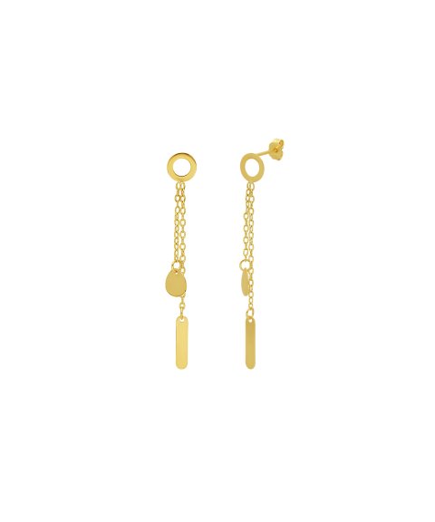 Monique Élodie Joia Brincos Ouro 18K Mulher 18K_MQORLG00222 Monique Élodie Joia Brincos Ouro 18K Mulher 18K_MQORLG00222