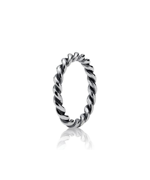 Pandora Twisted Stacking Joia Anel Mulher 190602 Pandora Twisted Stacking Joia Anel Mulher 190602