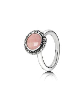 Pandora Pink Opal Joia Anel Mulher 190617POP