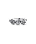 Pandora Triple Pansy Flower Joia Anel Mulher 190786C01