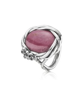 Pandora Pink rock Joia Anel Mulher 190847RNI