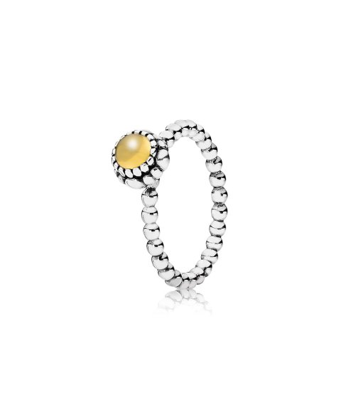 Pandora November Birthstone Joia Anel Mulher 190854CIG Pandora November Birthstone Joia Anel Mulher 190854CIG