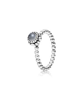 Pandora June Birthstone Joia Anel Mulher 190854MSG