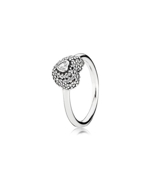 Pandora Pavé Heart Joia Anel Mulher 190877CZ Pandora Pavé Heart Joia Anel Mulher 190877CZ